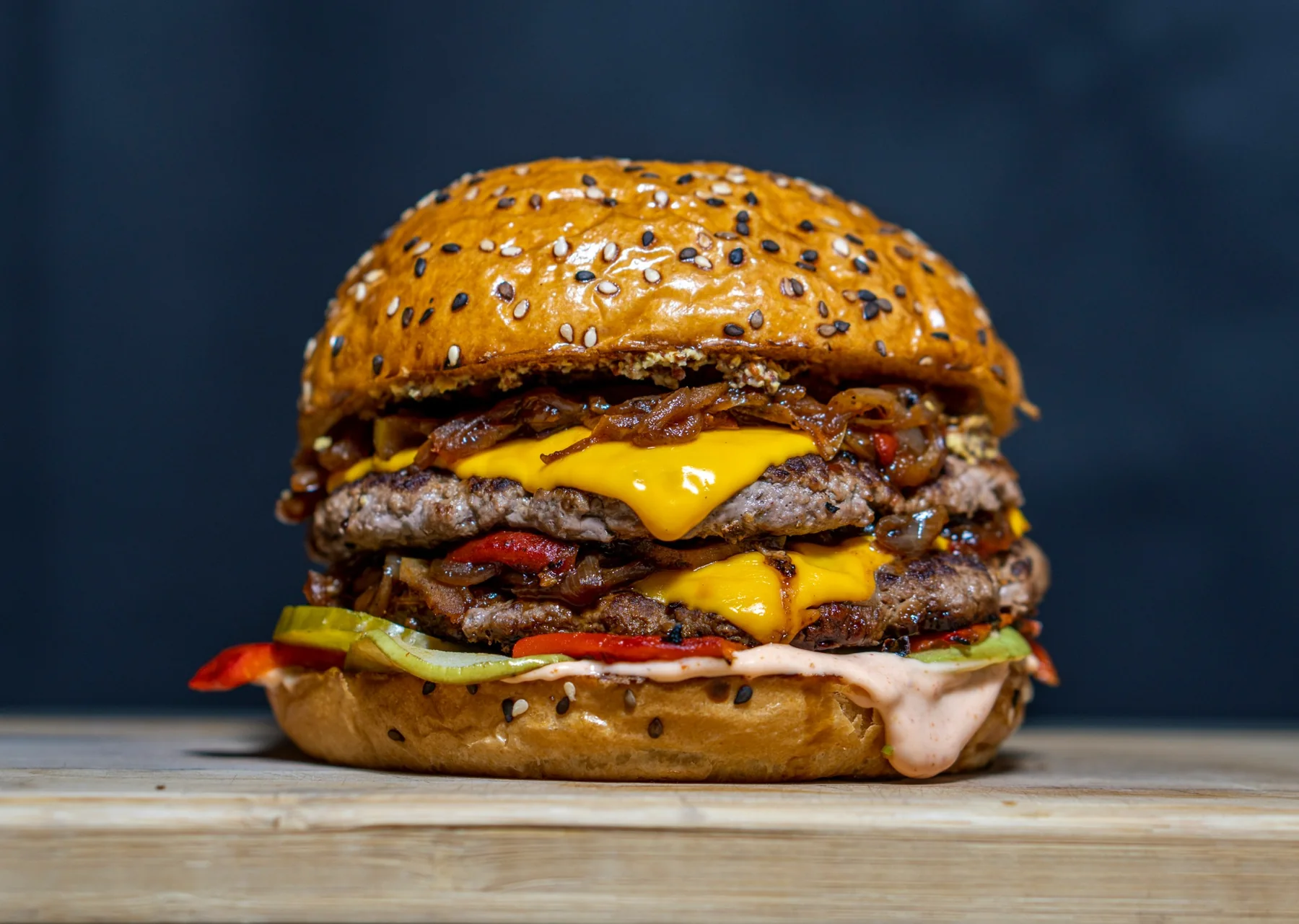 House beef burger